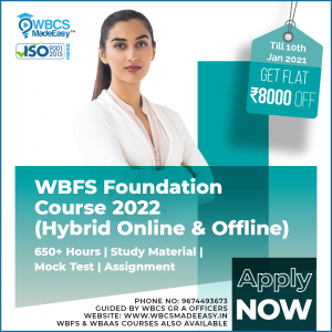 West Bengal Forest Service Exam Online Offline Foundation Course